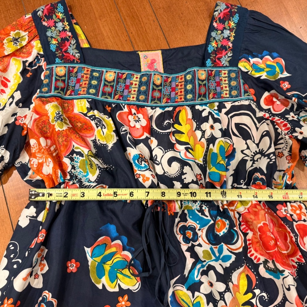 Johnny Was Vintage Babydoll Top - Picture 3 of 12